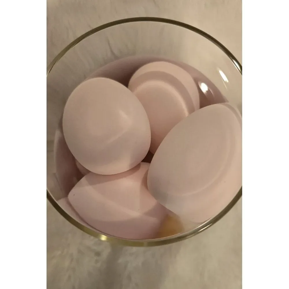 Beauty Blending Sponges Essentials Set 8 Ct $78 Value New In Reusable Glass‎ Jar